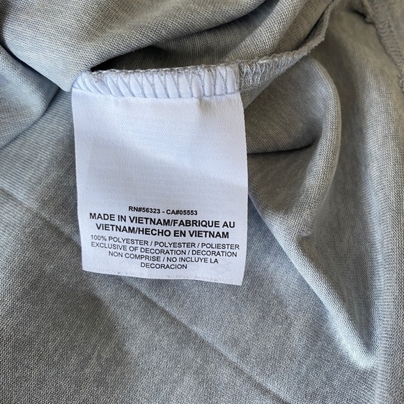 Nike Dry-Fit Women's Athletic Bluish-Gray Active Tee Size Large - Picture 5 of 9